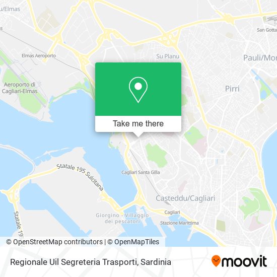 Regionale Uil Segreteria Trasporti map