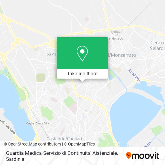 Guardia Medica-Servizio di Continuita' Aistenziale map