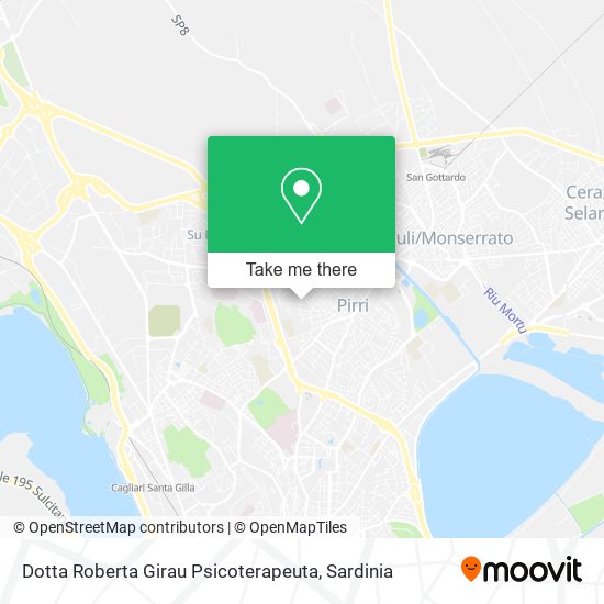 Dotta Roberta Girau Psicoterapeuta map