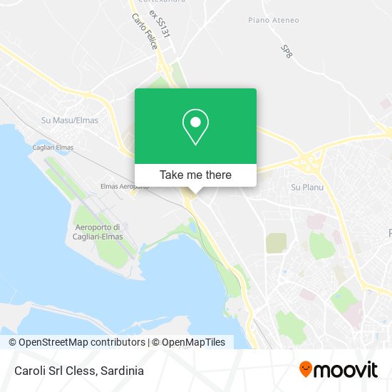 Caroli Srl Cless map