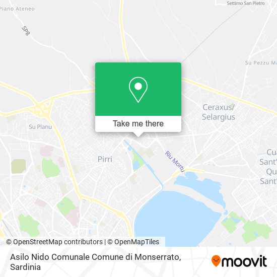 Asilo Nido Comunale Comune di Monserrato map