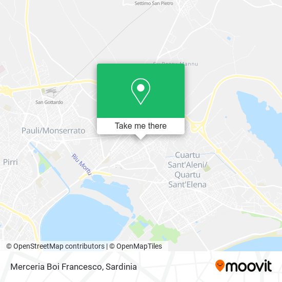 Merceria Boi Francesco map