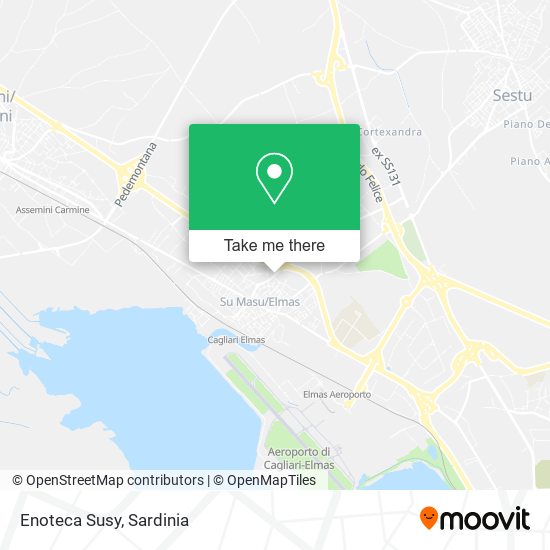 Enoteca Susy map