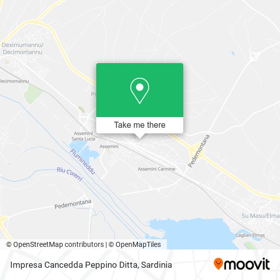 Impresa Cancedda Peppino Ditta map