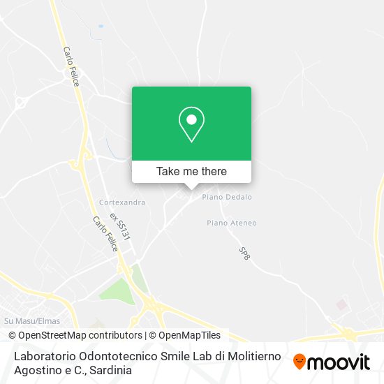 Laboratorio Odontotecnico Smile Lab di Molitierno Agostino e C. map