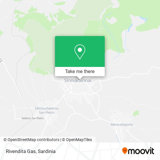 Rivendita Gas map