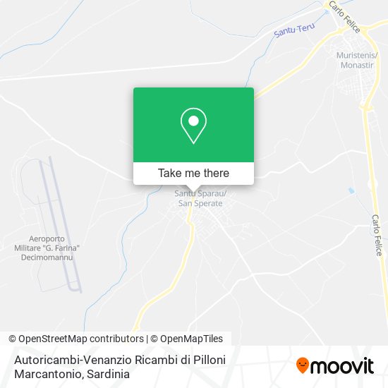 Autoricambi-Venanzio Ricambi di Pilloni Marcantonio map