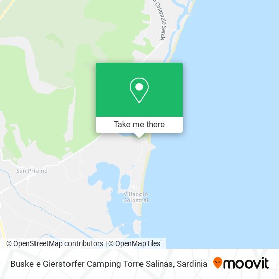 Buske e Gierstorfer Camping Torre Salinas map