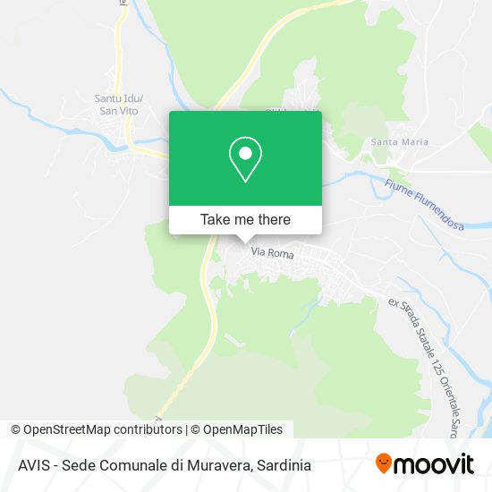 AVIS - Sede Comunale di Muravera map