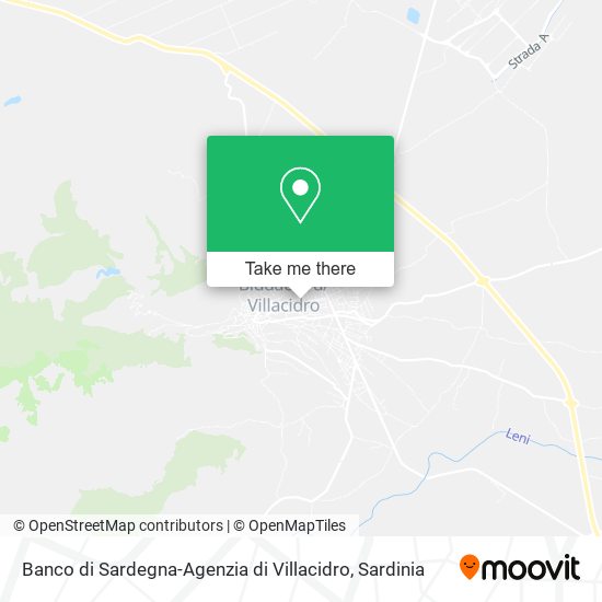 Banco di Sardegna-Agenzia di Villacidro map