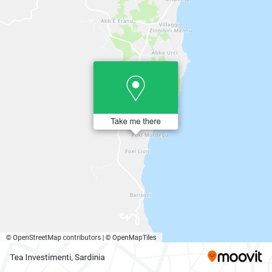 Tea Investimenti map