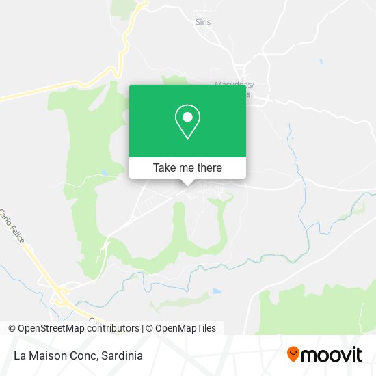 La Maison Conc map