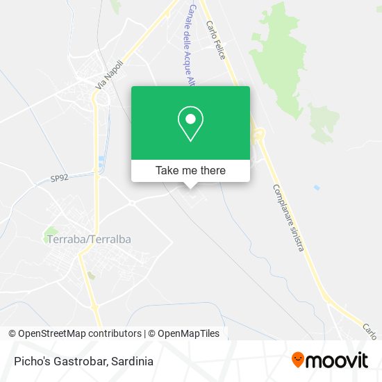 Picho's Gastrobar map