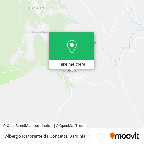 Albergo Ristorante da Concetta map