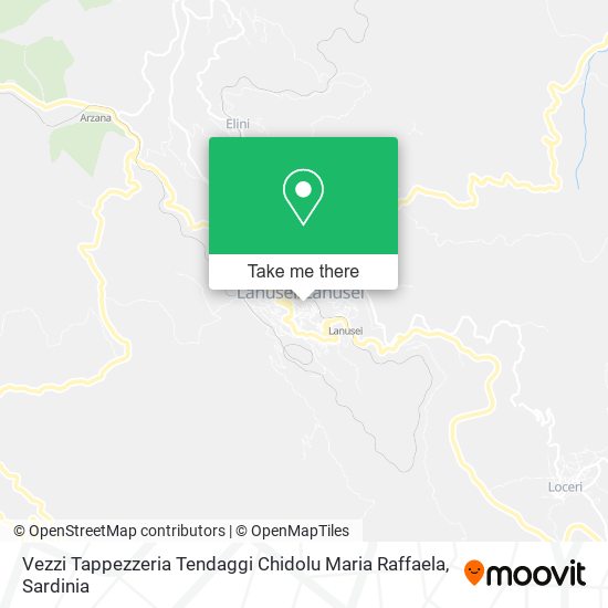 Vezzi Tappezzeria Tendaggi Chidolu Maria Raffaela map