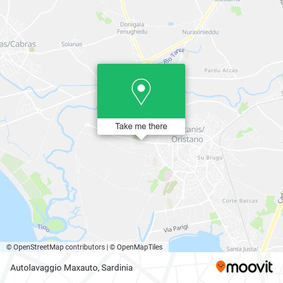 Autolavaggio Maxauto map