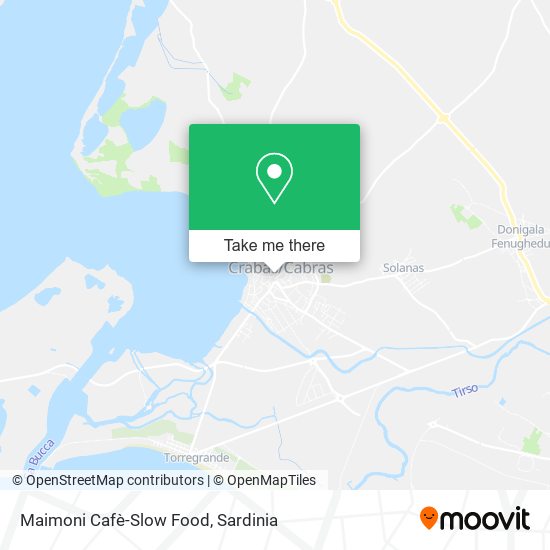 Maimoni Cafè-Slow Food map