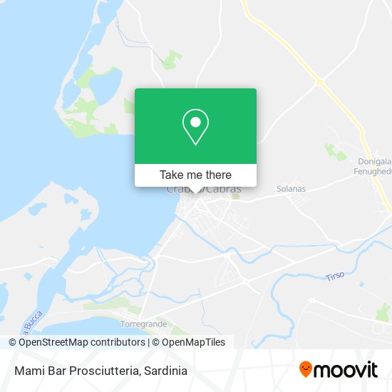 Mami Bar Prosciutteria map