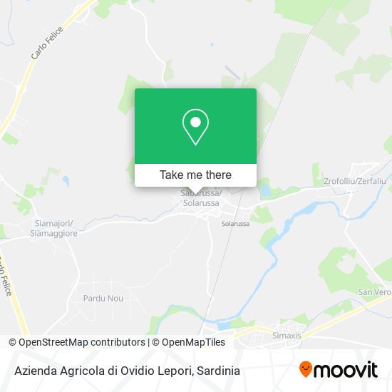 Azienda Agricola di Ovidio Lepori map