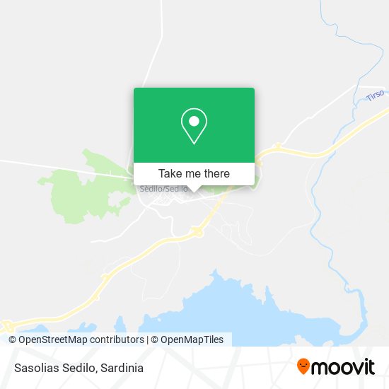 Sasolias Sedilo map