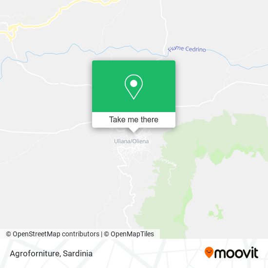 Agroforniture map