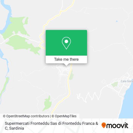 Supermercati Fronteddu Sas di Fronteddu Franca & C map