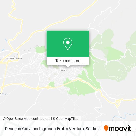 Dessena Giovanni Ingrosso Frutta Verdura map