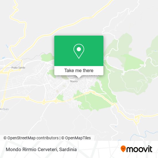 Mondo Rirmio Cerveteri map