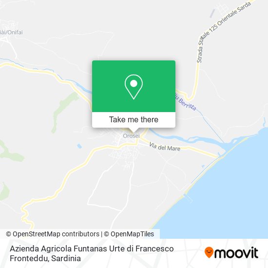 Azienda Agricola Funtanas Urte di Francesco Fronteddu map