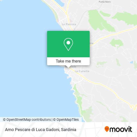 Amo Pescare di Luca Gadoni map