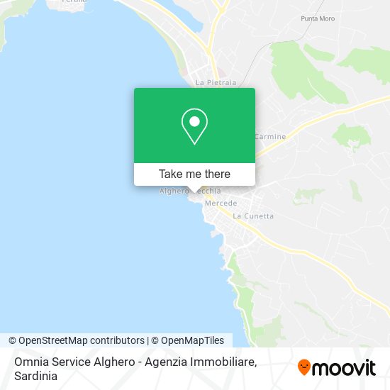 Omnia Service Alghero - Agenzia Immobiliare map