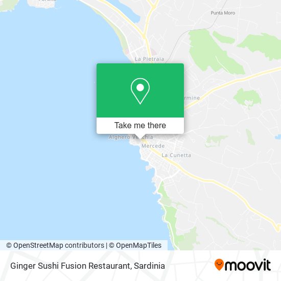 Ginger Sushi Fusion Restaurant map