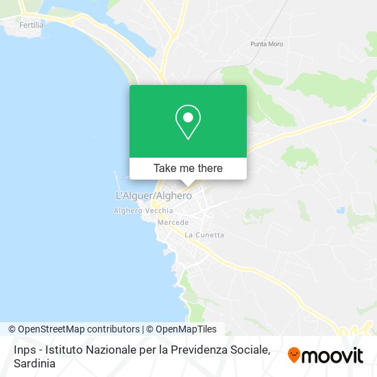 Inps - Istituto Nazionale per la Previdenza Sociale map