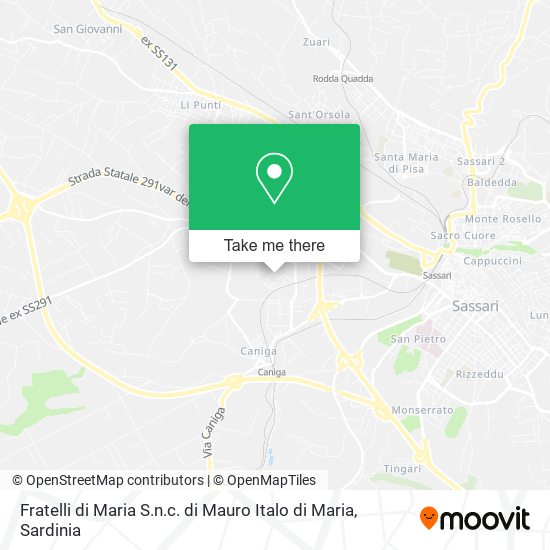 Fratelli di Maria S.n.c. di Mauro Italo di Maria map