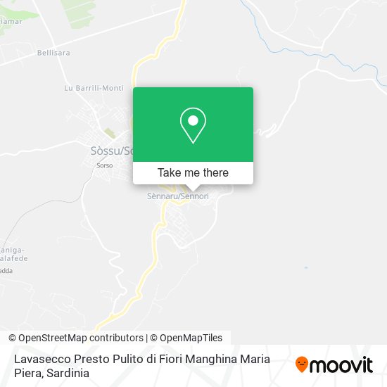 Lavasecco Presto Pulito di Fiori Manghina Maria Piera map