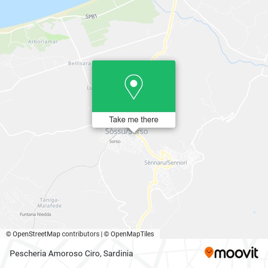 Pescheria Amoroso Ciro map