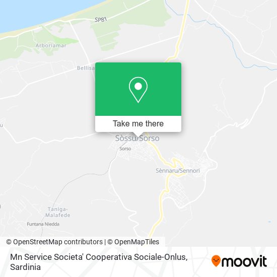 Mn Service Societa' Cooperativa Sociale-Onlus map