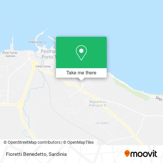 Fioretti Benedetto map