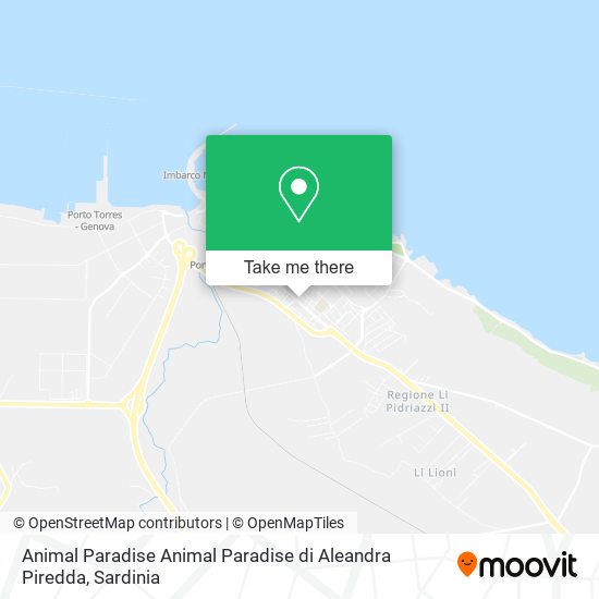 Animal Paradise Animal Paradise di Aleandra Piredda map