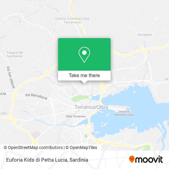 Euforia Kids di Petta Lucia map