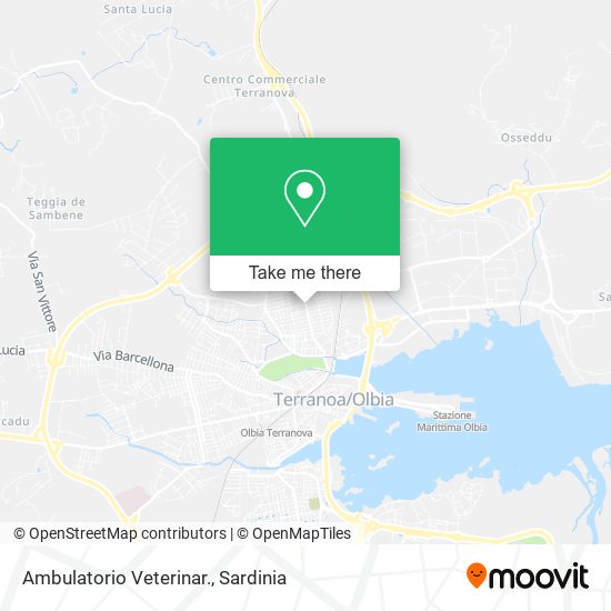 Ambulatorio Veterinar. map
