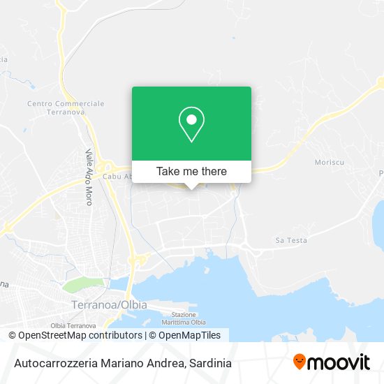 Autocarrozzeria Mariano Andrea map