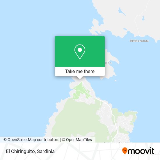 El Chiringuito map