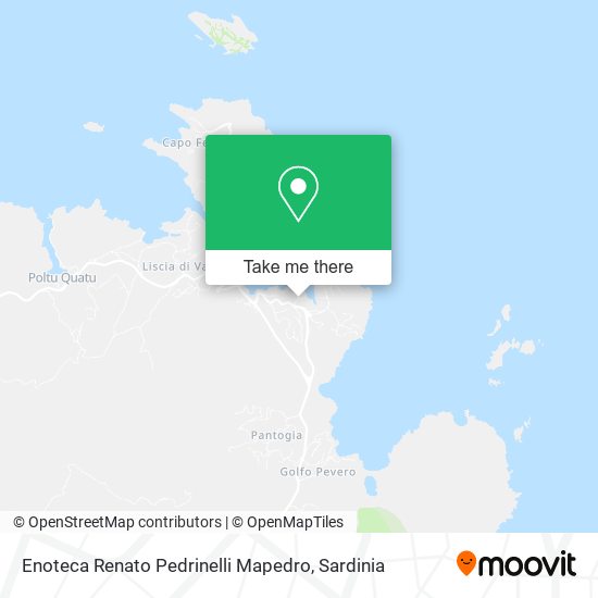Enoteca Renato Pedrinelli Mapedro map
