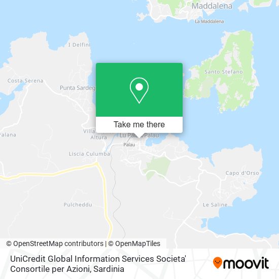 UniCredit Global Information Services Societa' Consortile per Azioni map