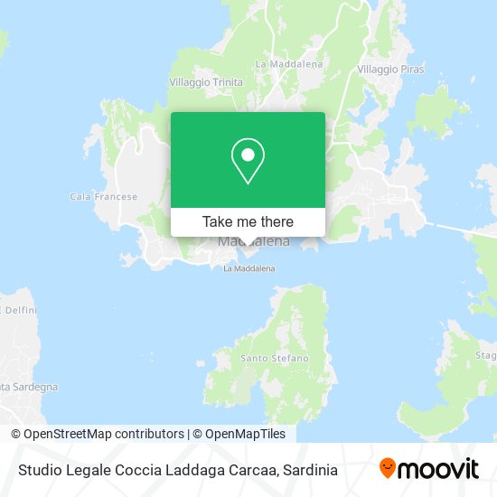 Studio Legale Coccia Laddaga Carcaa map