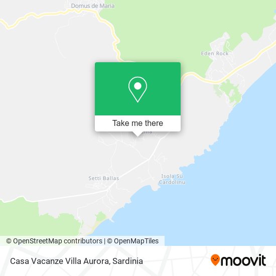 Casa Vacanze Villa Aurora map