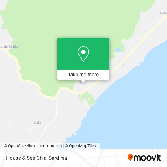 House & Sea Chia map