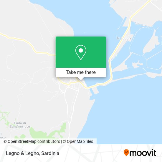 Legno & Legno map