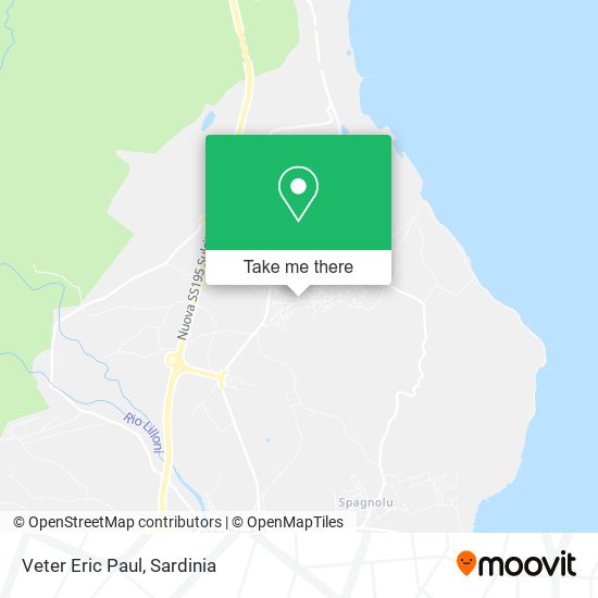 Veter Eric Paul map